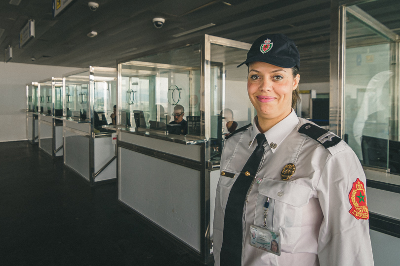 Portrait of female Maritime Station Officer