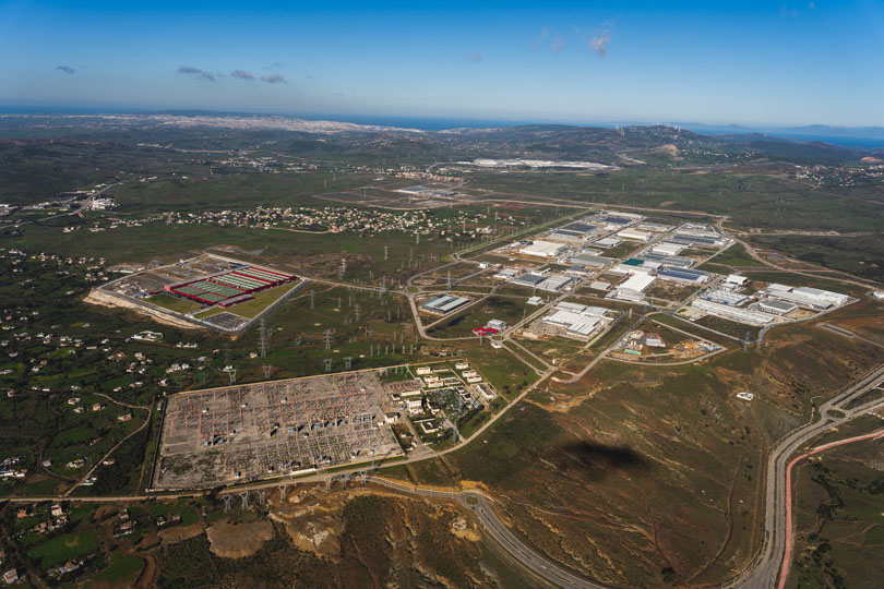 Aerial Photo of Tanger med zones - Tangier Automotive City aerial view