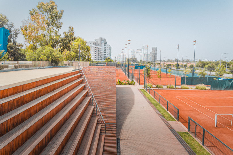 club de tennis à casablanca - from building top
